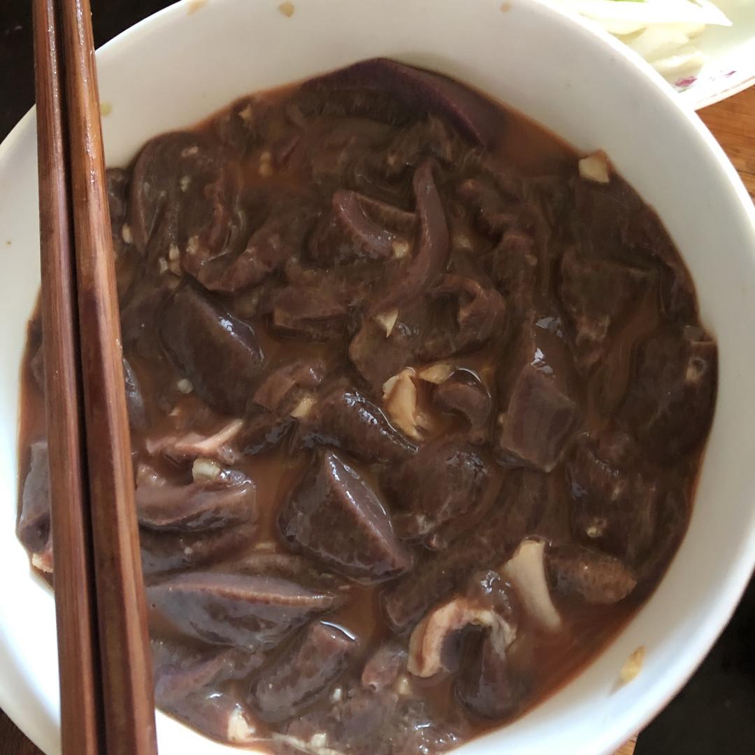 爽滑鲜嫩的【爆炒猪肝】不柴不粉无腥味！