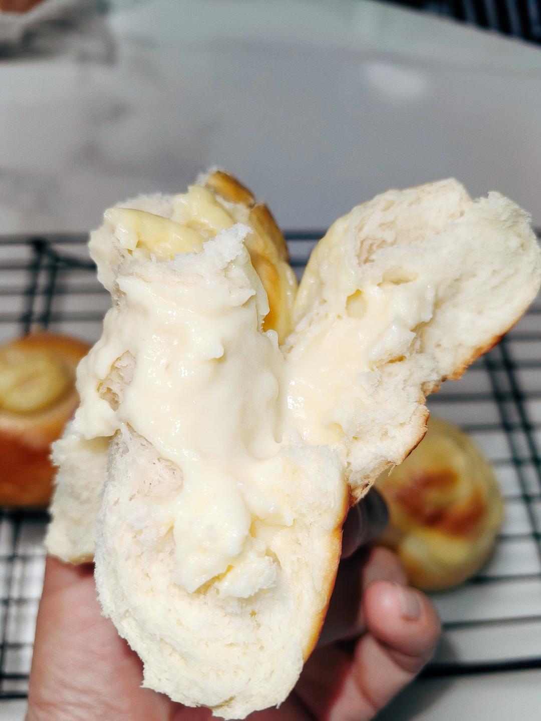 纯奶手撕吐司的做法 步骤1