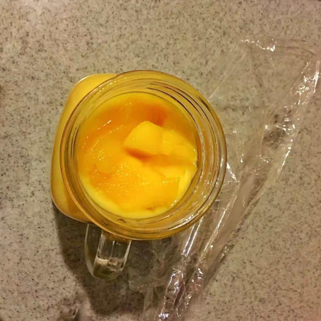 超快手芒果布丁