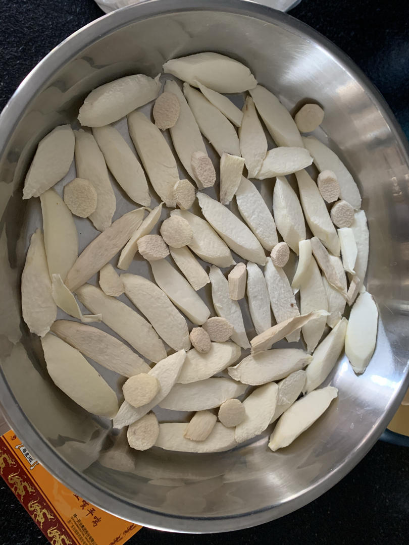 自制干山药片