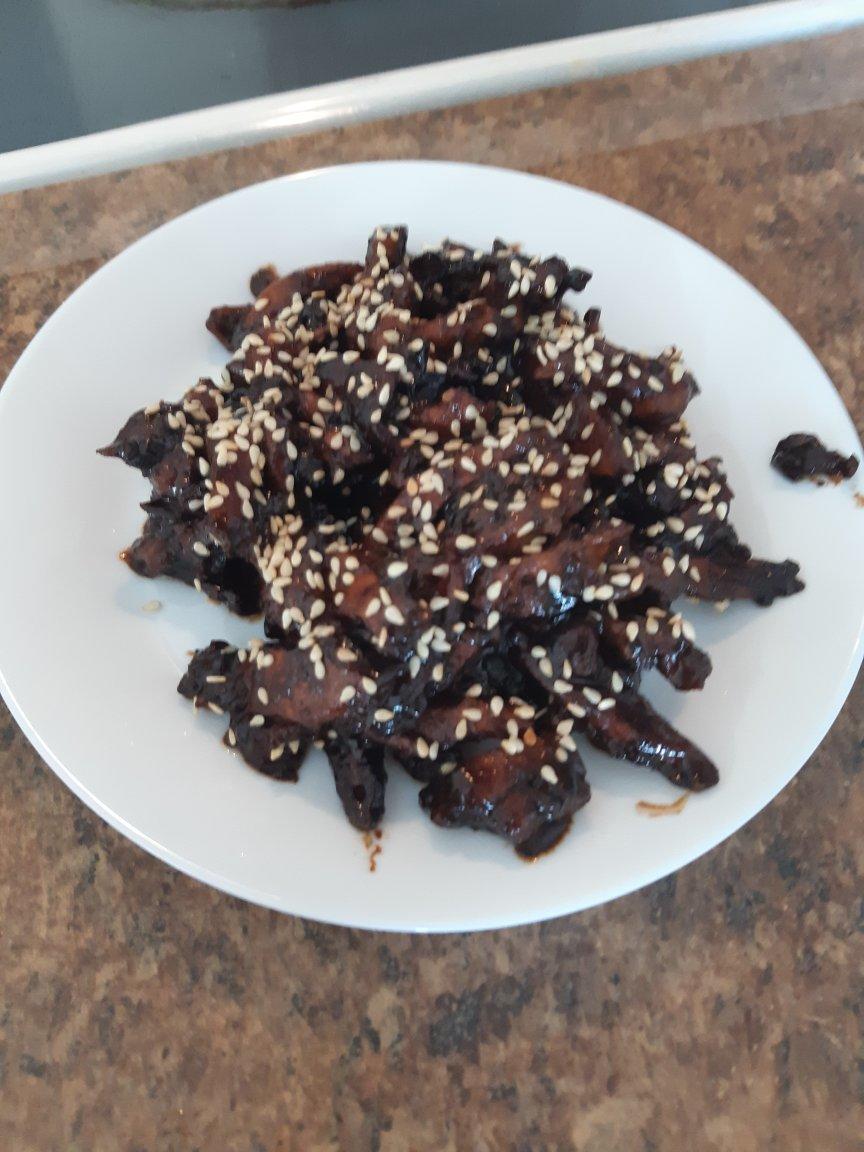 京酱肉丝（鸡胸版）