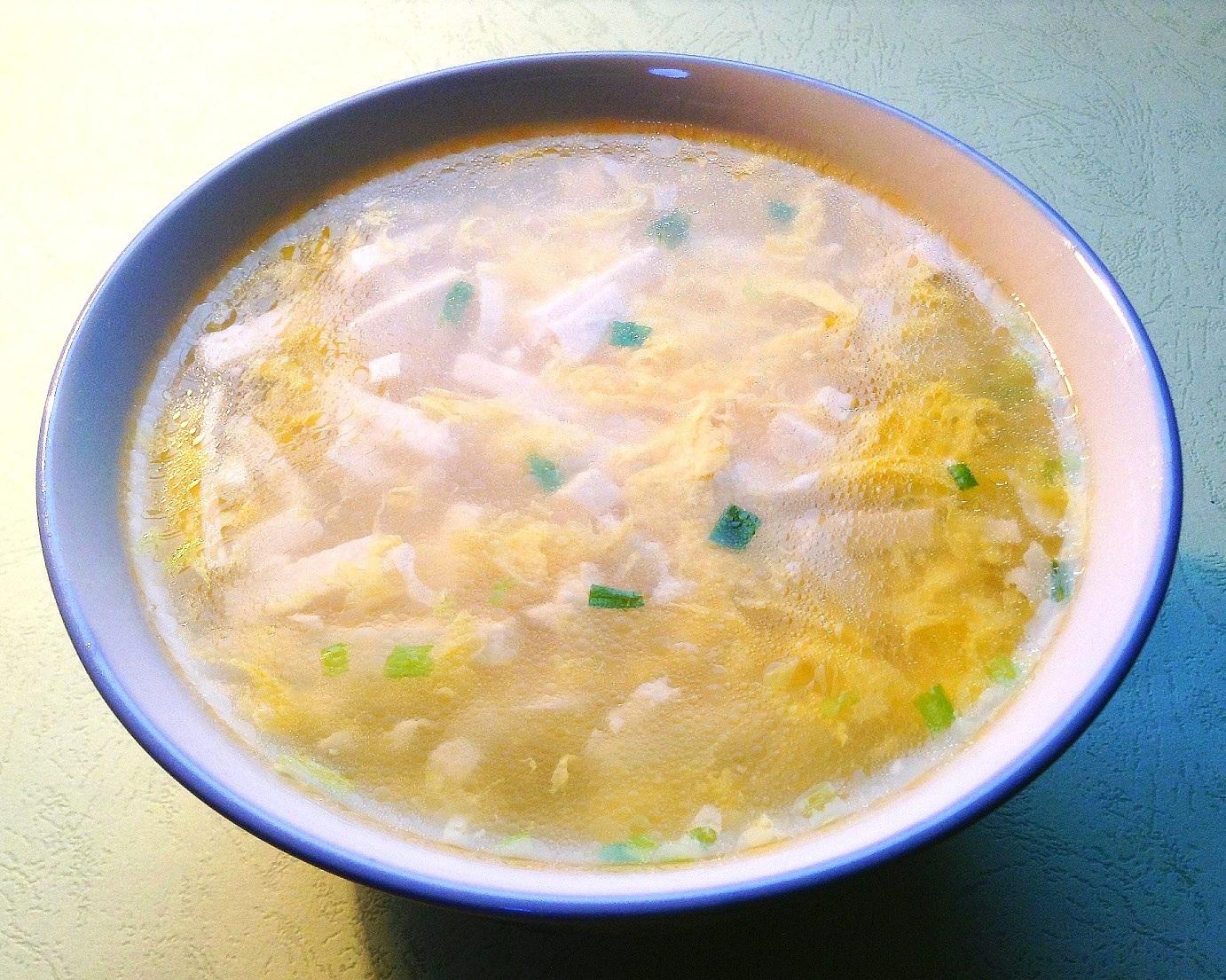 内酯豆腐鸡蛋汤（简单快手）的做法