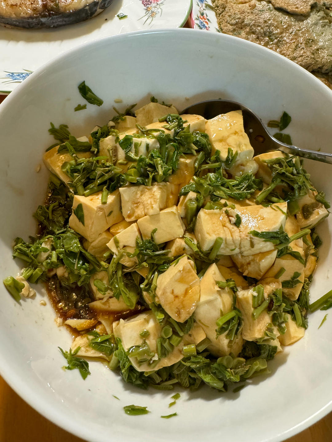香椿拌豆腐