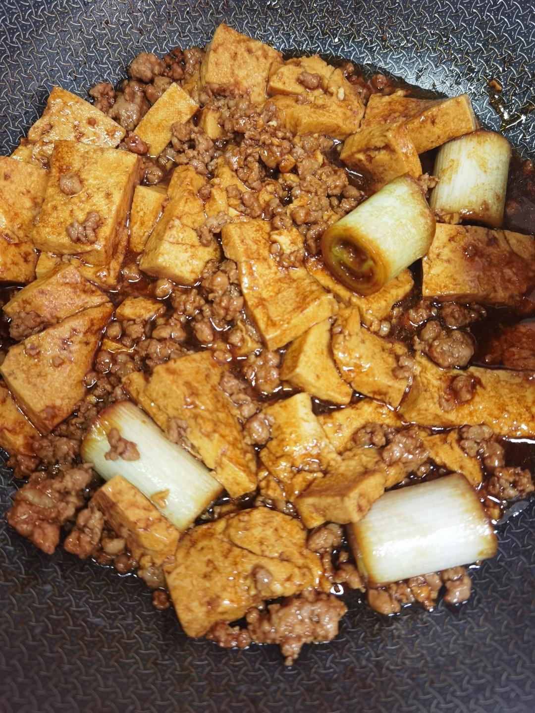 葱烧豆腐