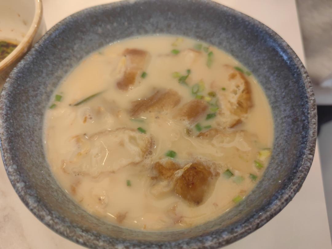 试错多次终于成功的咸豆浆