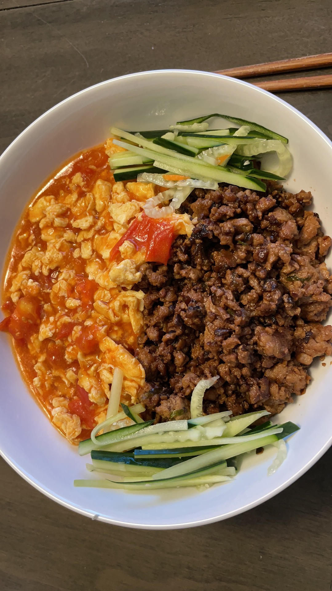 西红柿鸡蛋鸡蛋打卤面