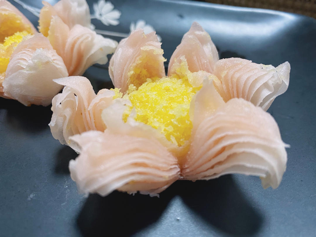 sophie727做的荷花酥美炸啦