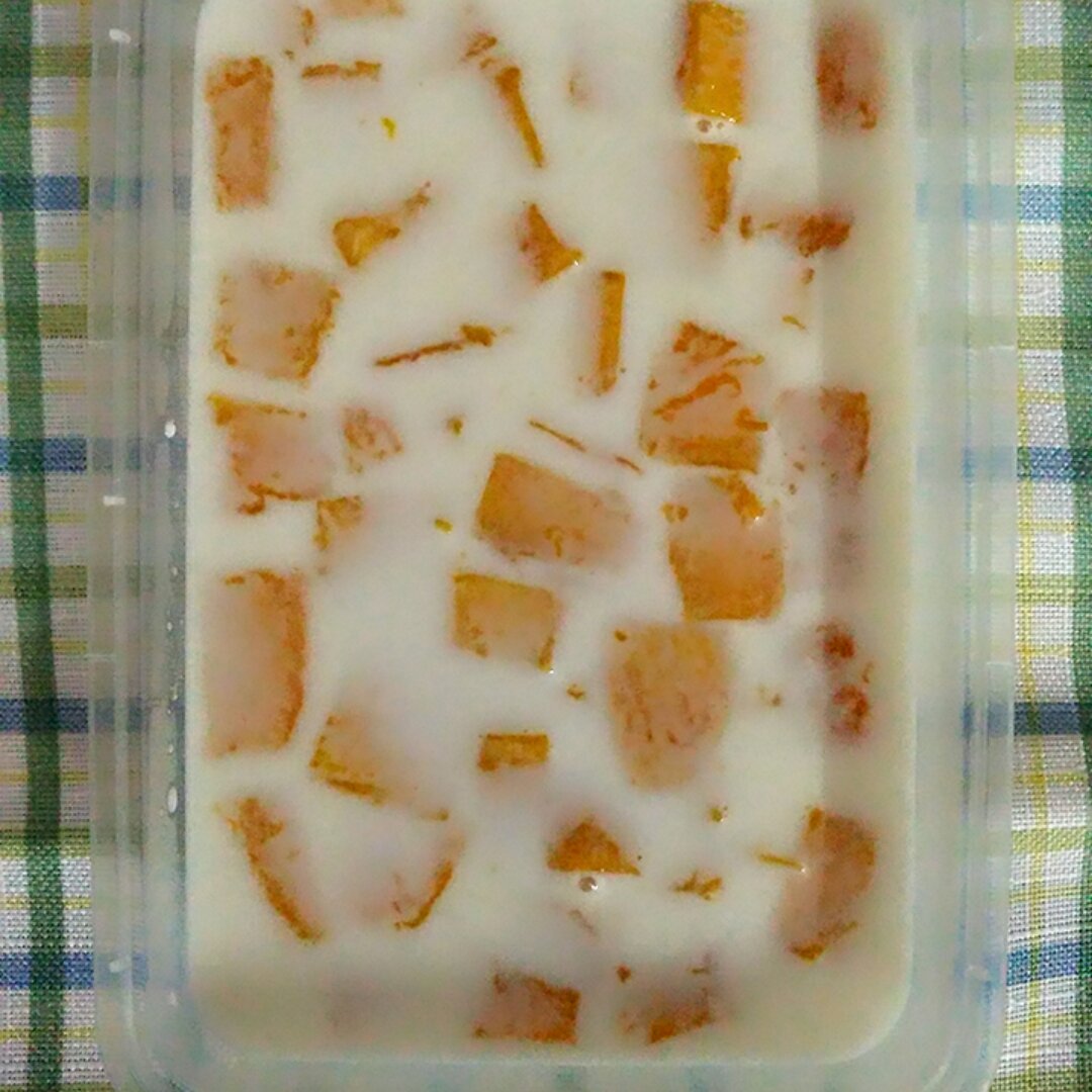 芒果丁奶冻