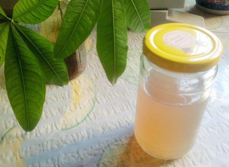 石榴蜂蜜柠檬汁的做法