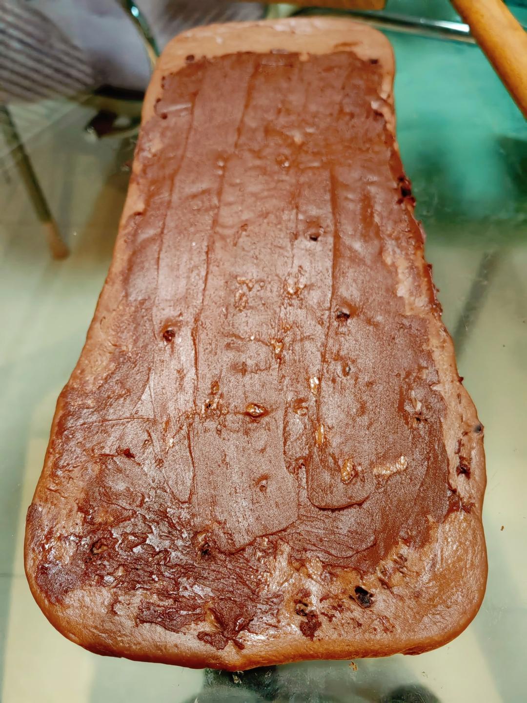 雪山巧克力吐司（巧克力奥利奥吐司面包）