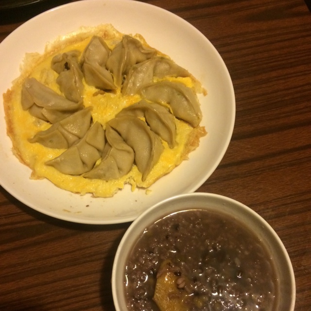 蛋皮锅贴
