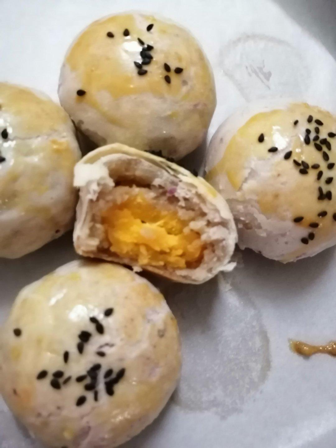 蛋黄酥，手工蛋黄酥