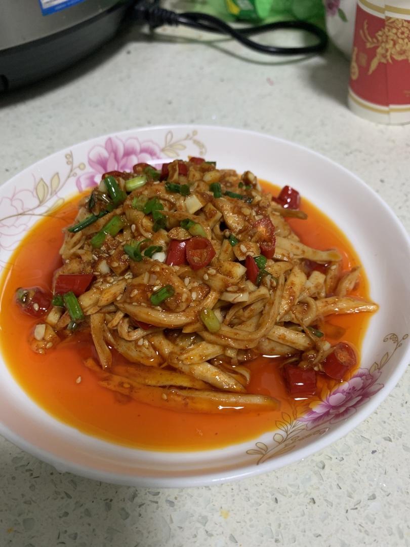 比吃肉还香的凉拌菜，酸辣杏鲍菇