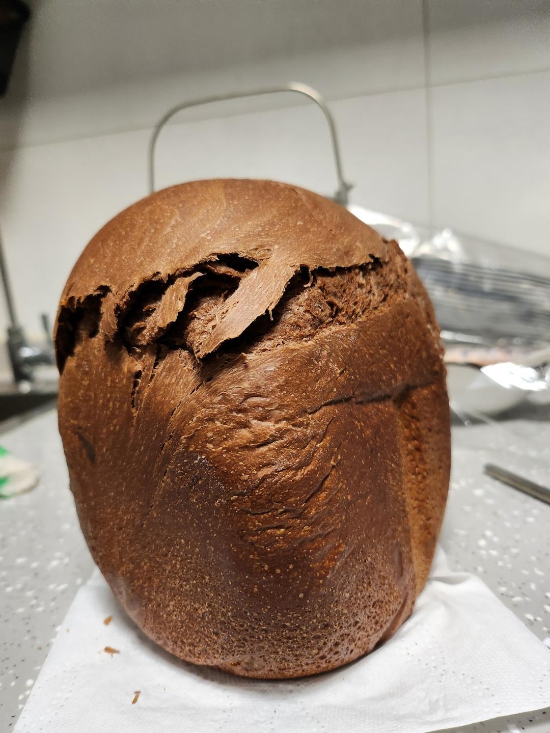 面包机做巧克力吐司