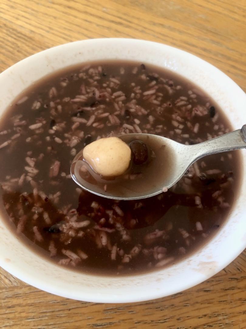 酒酿赤豆元宵