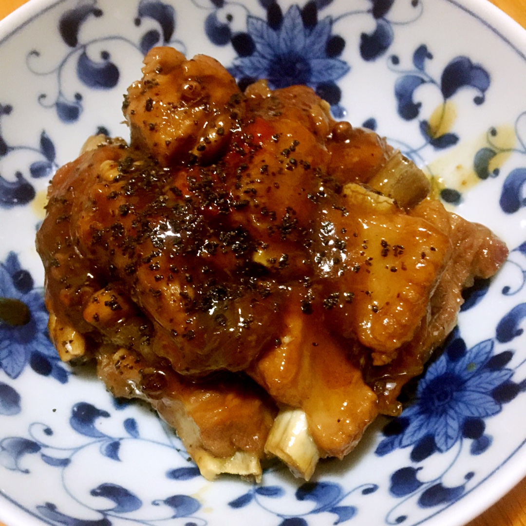 冰花梅酱烧排骨