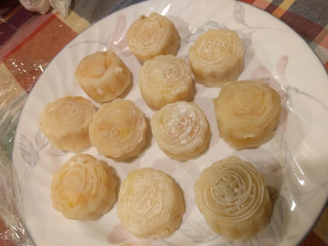 《Tinrry下午茶》冰皮月饼（奶黄馅）