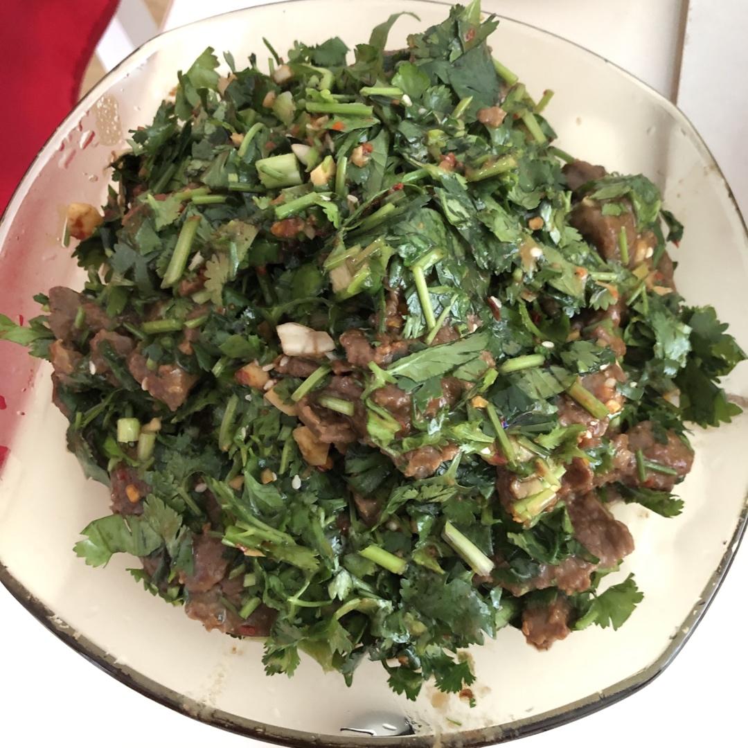 这个太绝了｜香菜拌牛肉‼️巨好吃