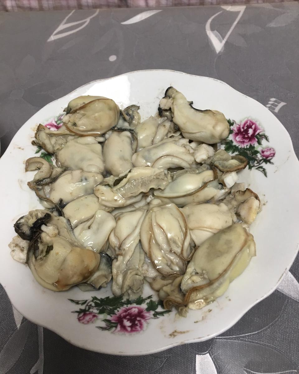 清蒸生蚝
