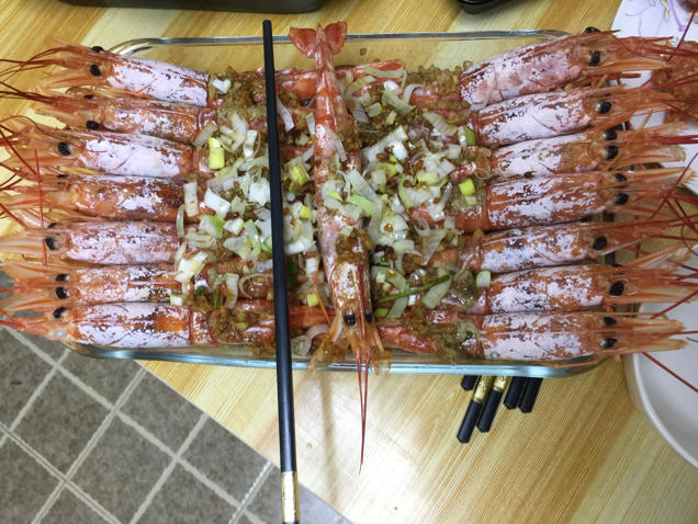 蒜蓉粉丝蒸虾