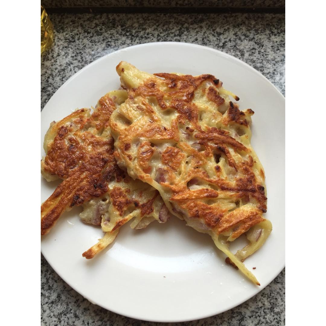 董太的私房菜-洋葱土豆饼