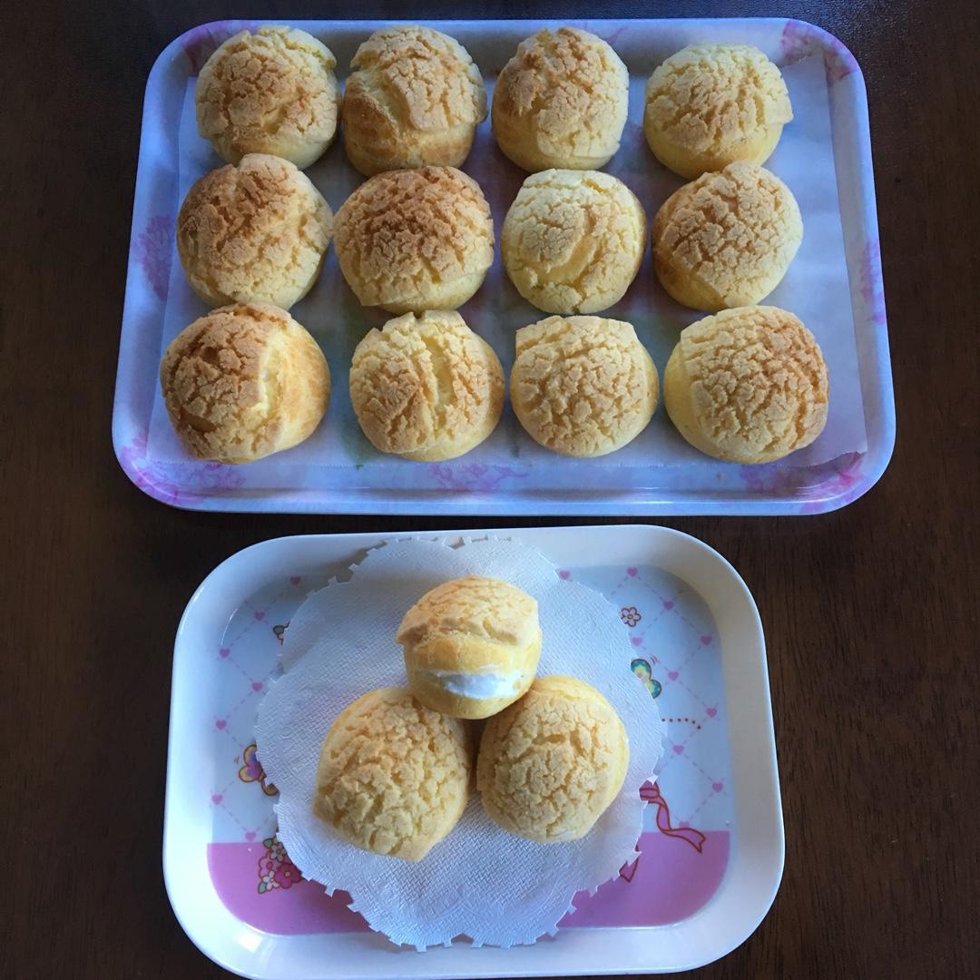 十分美味的酥皮泡芙