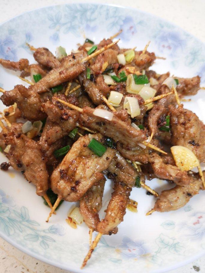 好吃到没朋友的牙签肉