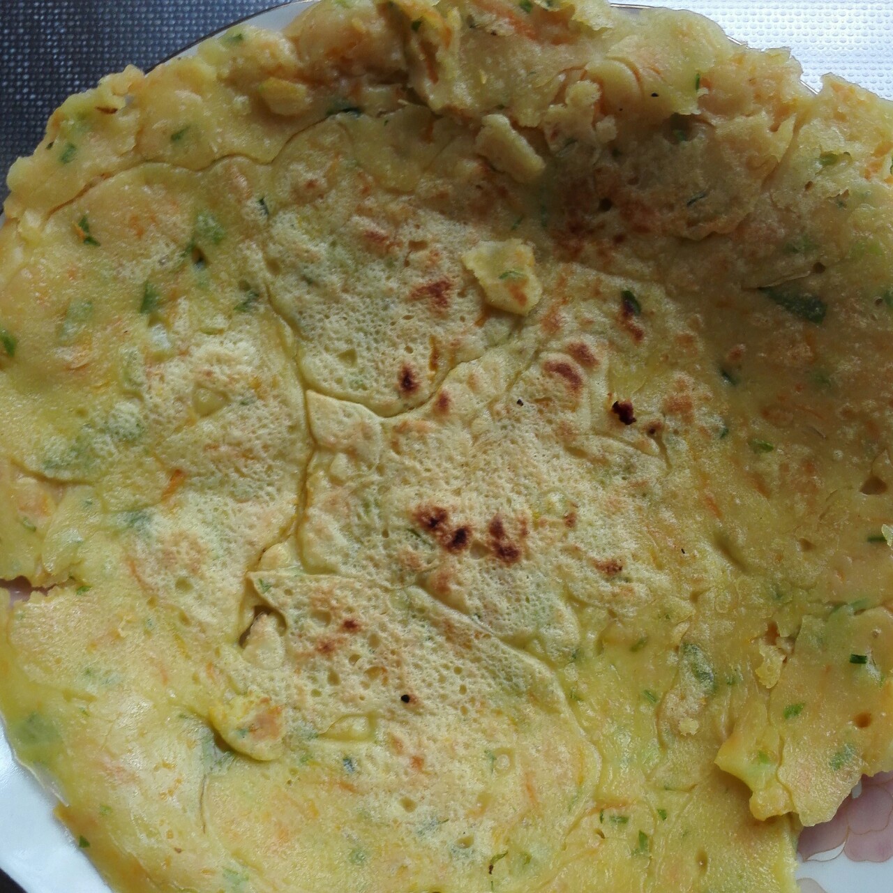 葱花鸡蛋早餐饼