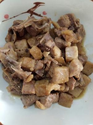 芋香鸭肉的做法 步骤4