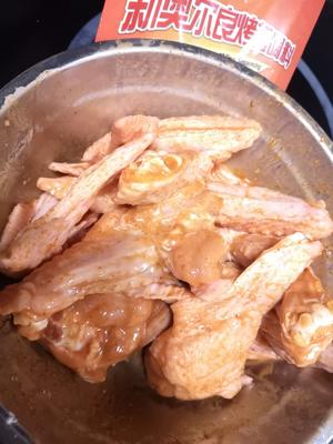 快手烤箱奥尔良鸡翅的做法 步骤2