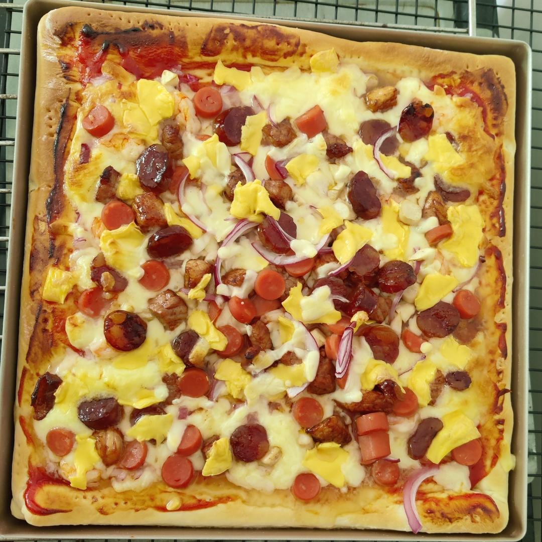 11寸方盘披萨！一次性满足！