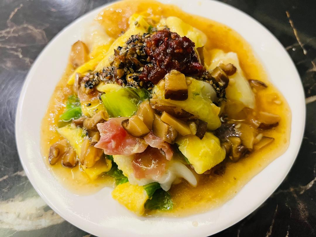 🥬美味好消化的快手潮汕肠粉🥓的做法