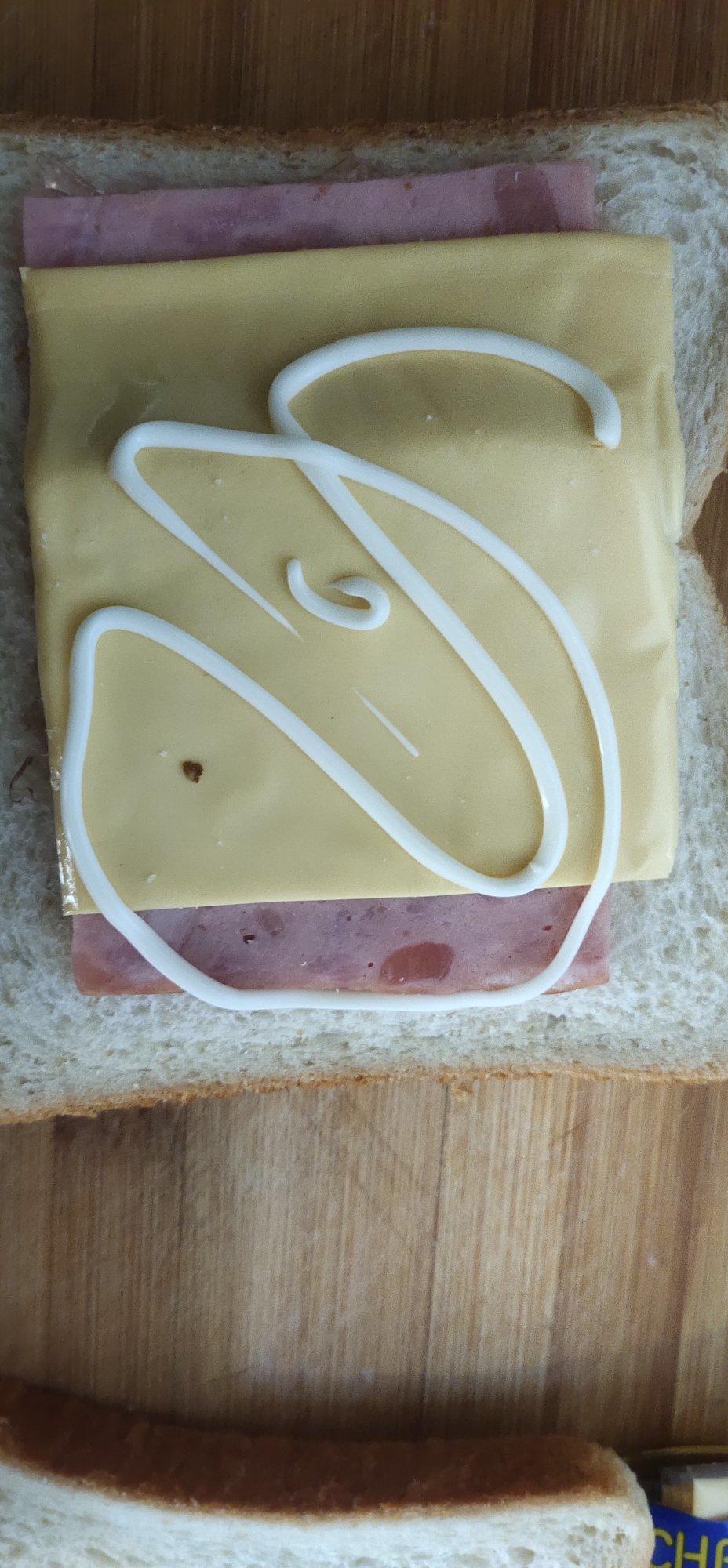 超级好吃的黄金三明治🥪