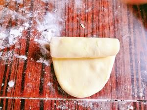 阿迪家厨房---简单豆沙馅老婆饼的做法 步骤6