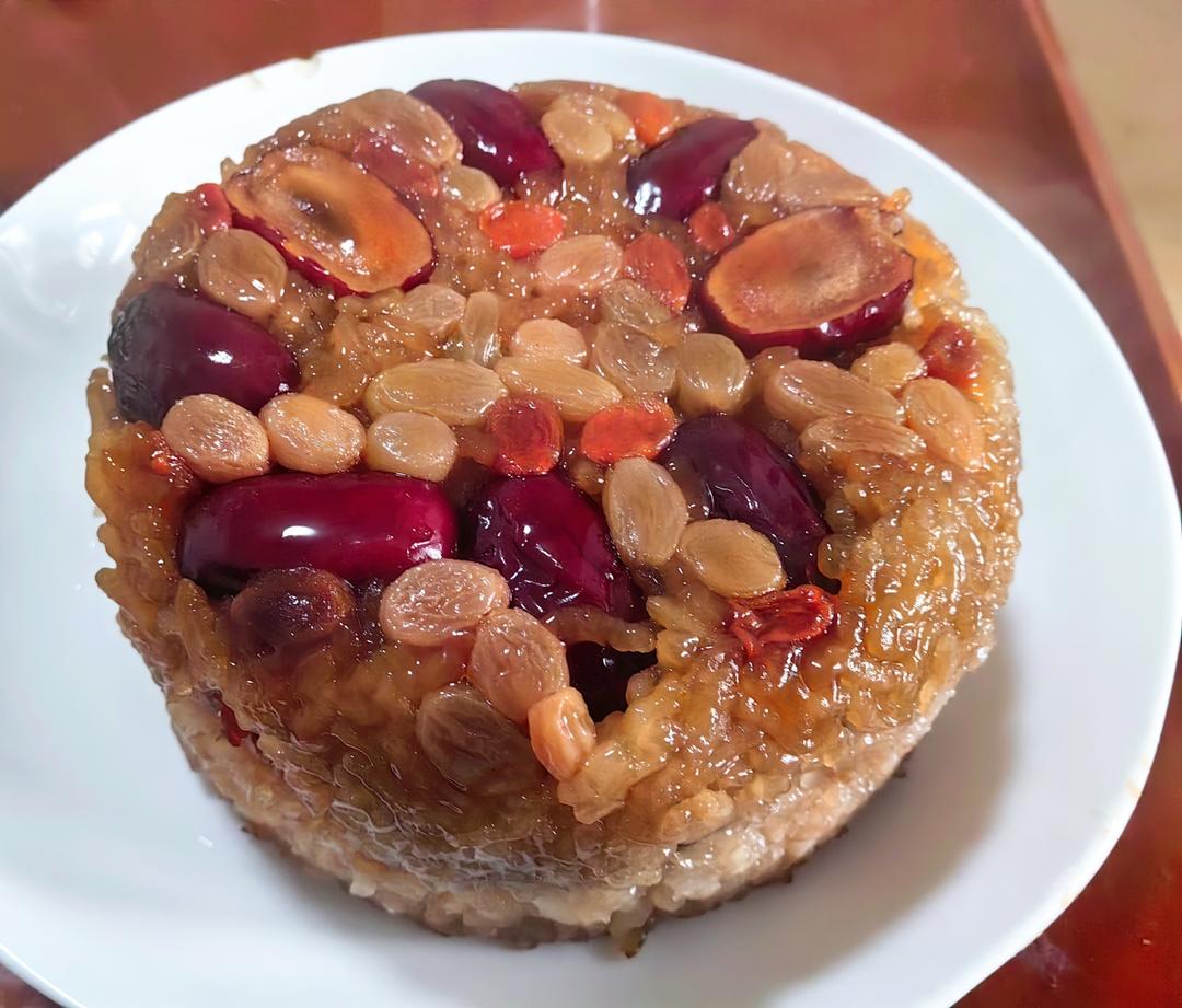 红糖糯米饭（不放猪油的八宝饭）