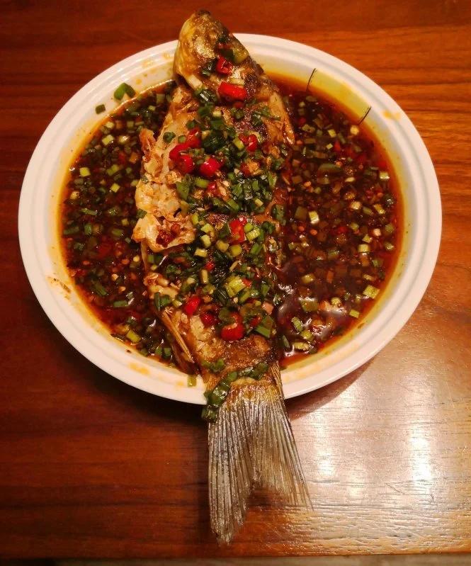油爆开背大虾芦笋