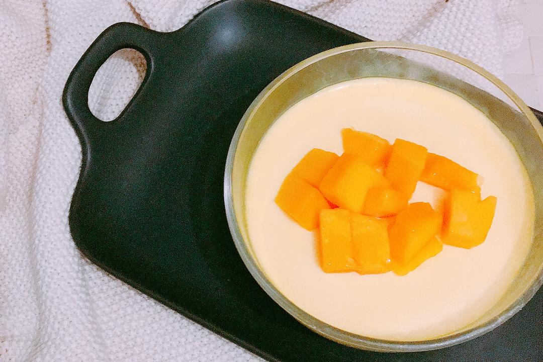 芒果奶香布丁