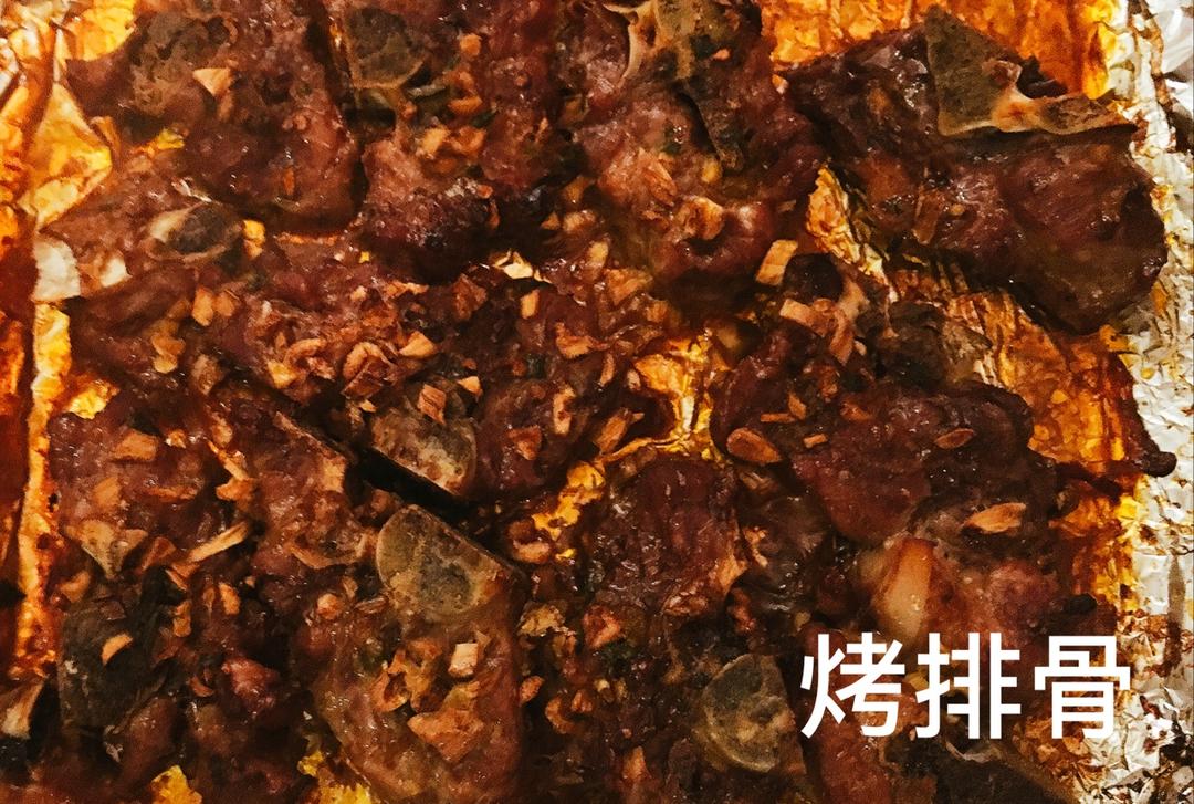 香到骨头里的蒜香排骨（烤箱）