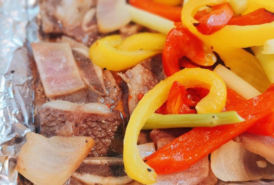 无油版烤箱黑胡椒牛仔骨