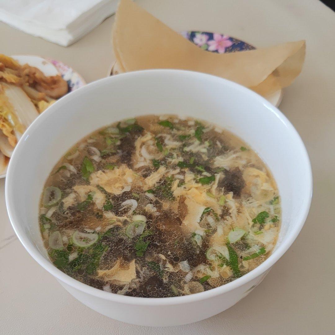 最鲜美好喝的「紫菜蛋花汤」