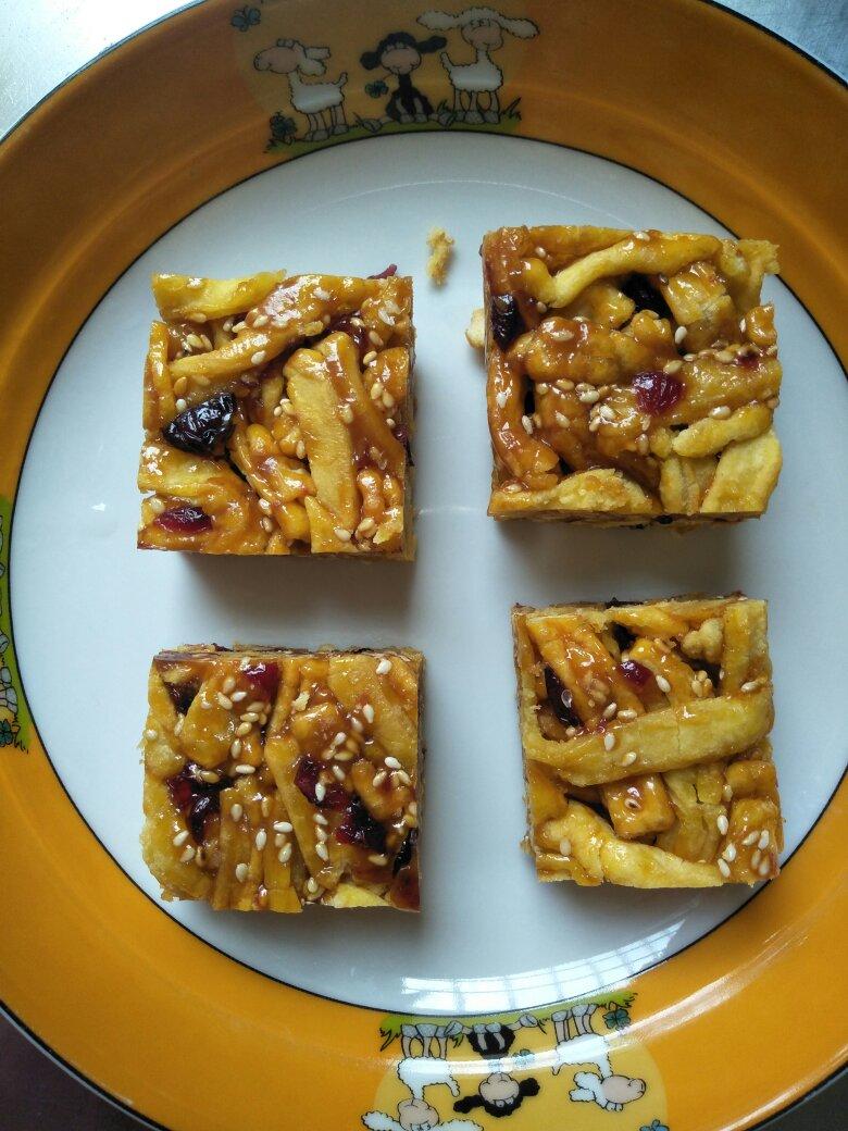 松软的鸡蛋沙琪玛