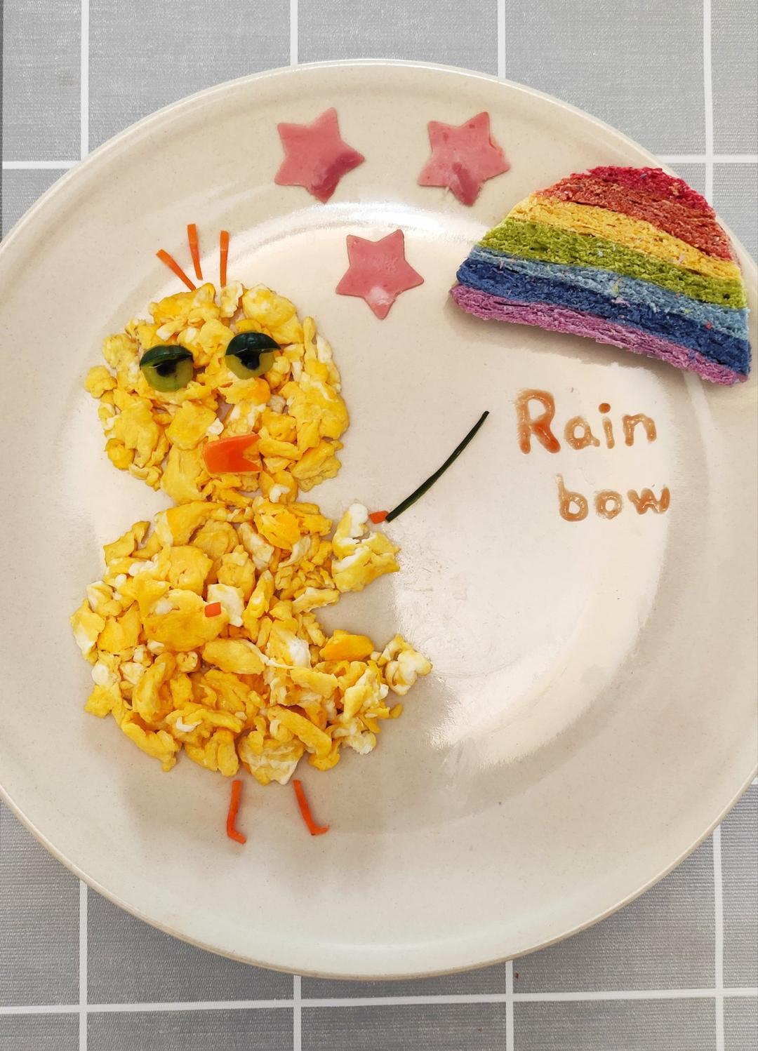 创意儿童餐＜呆萌小黄鸡＞