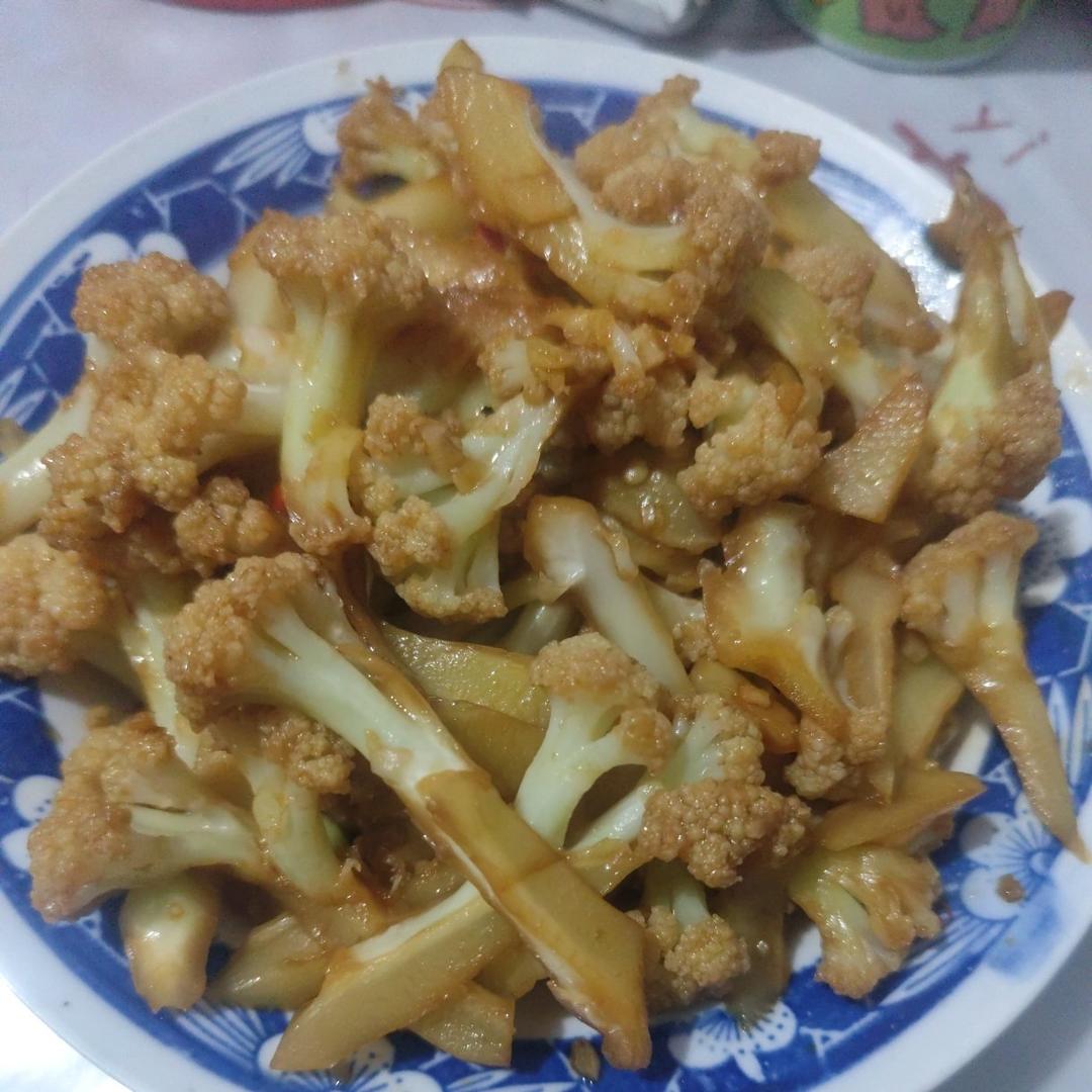 无肉简易版干煸菜花