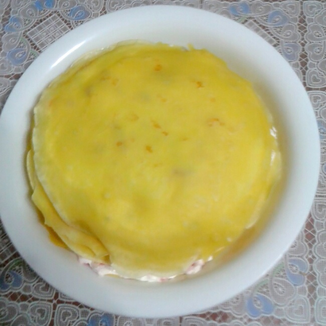 榴莲千层蛋糕（stratiform cake）