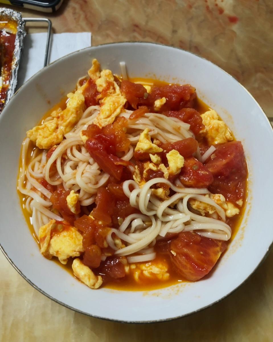西红柿鸡蛋面