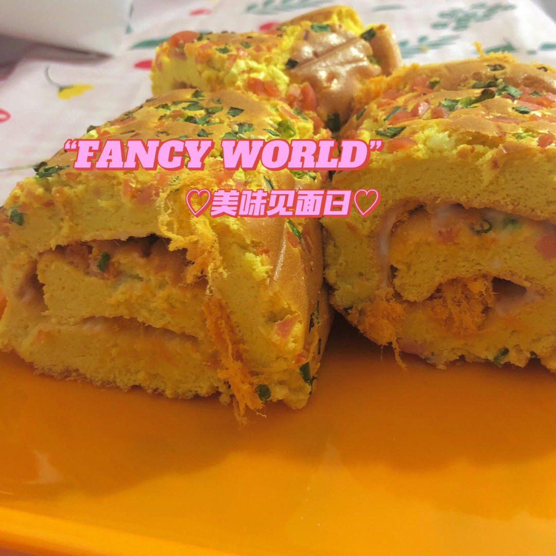 比肉松小贝还好吃的蛋糕卷！5个鸡蛋一碗面粉，够一家人的早餐！