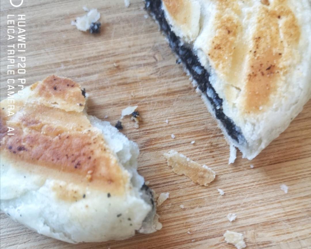 Baby黑芝麻酥皮点心的做法