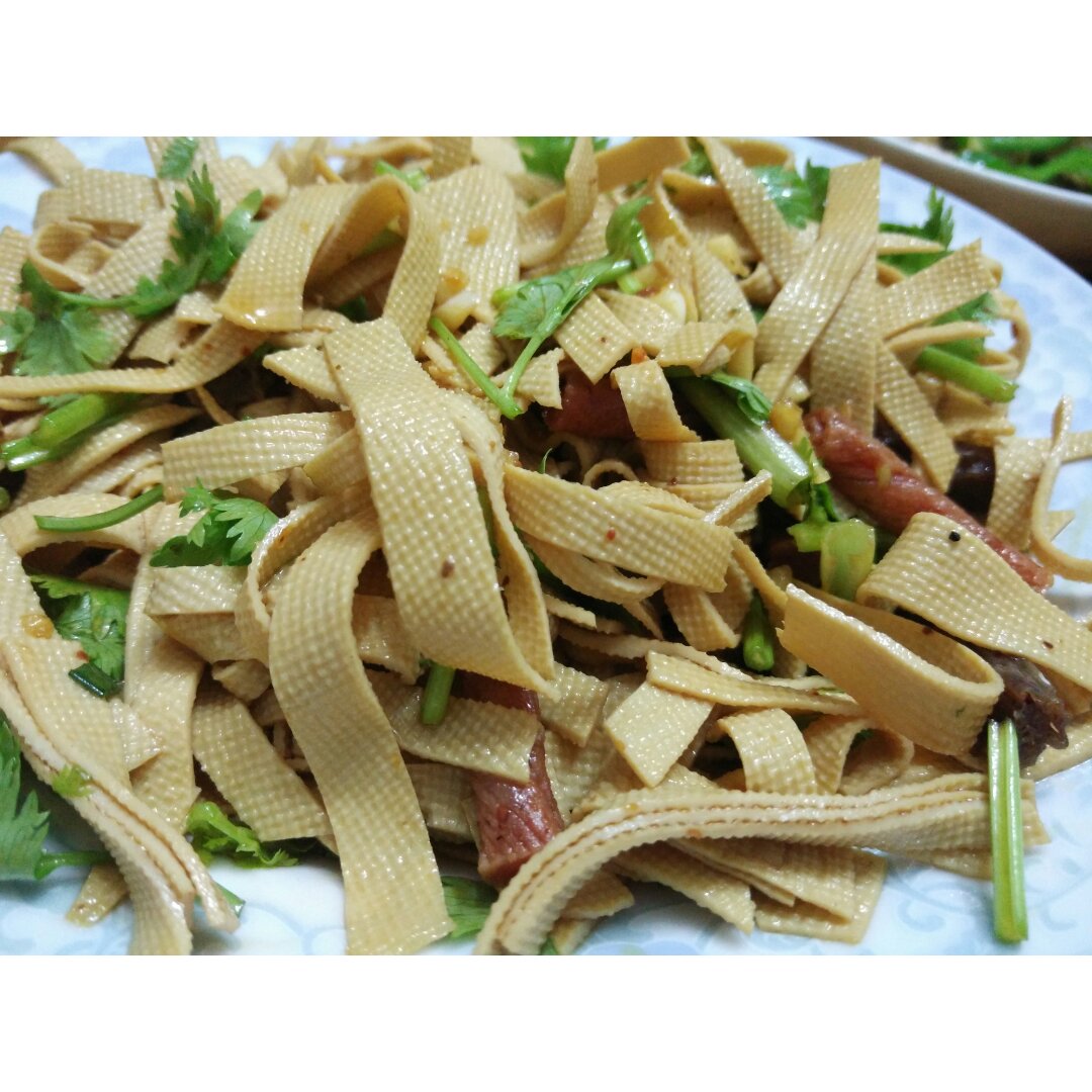 凉拌豆腐丝