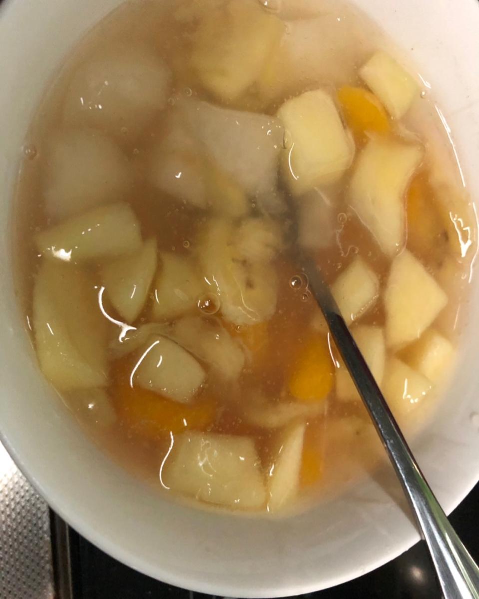 summer-107做的水果甜羹