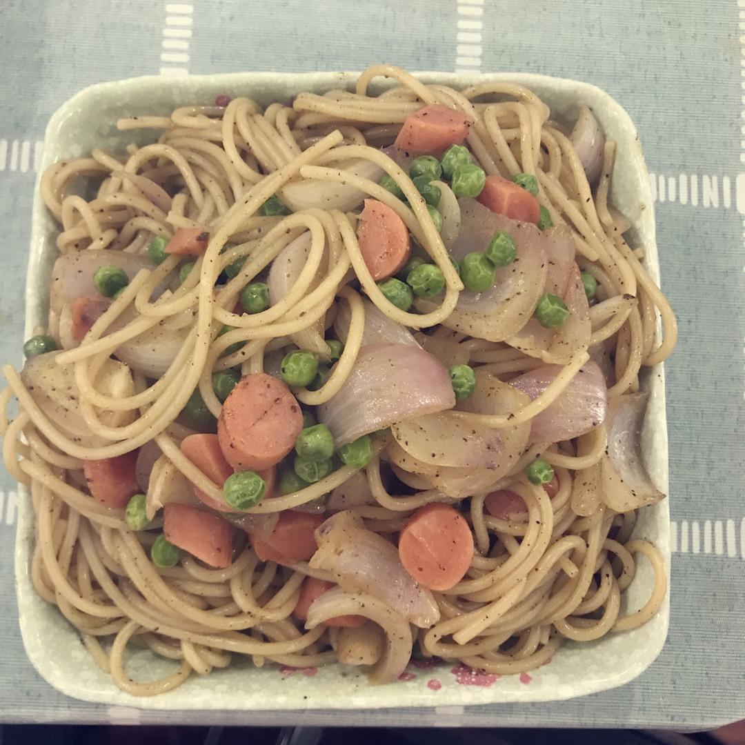 简易意大利面做法